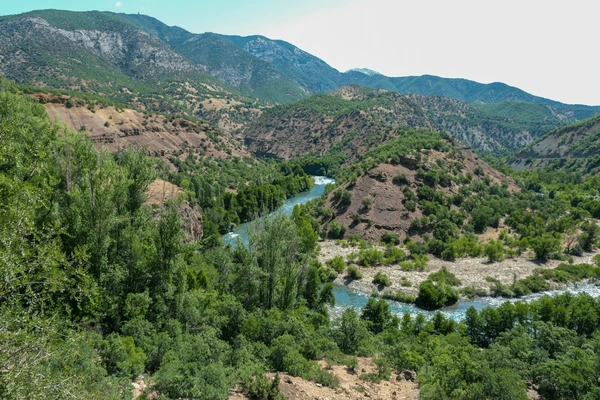 image de munzur (rivière connu a dersim)